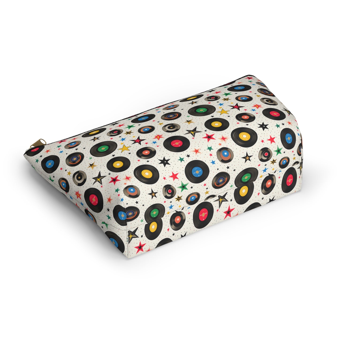 Star spangled 45's Accessory Pouch w T-bottom