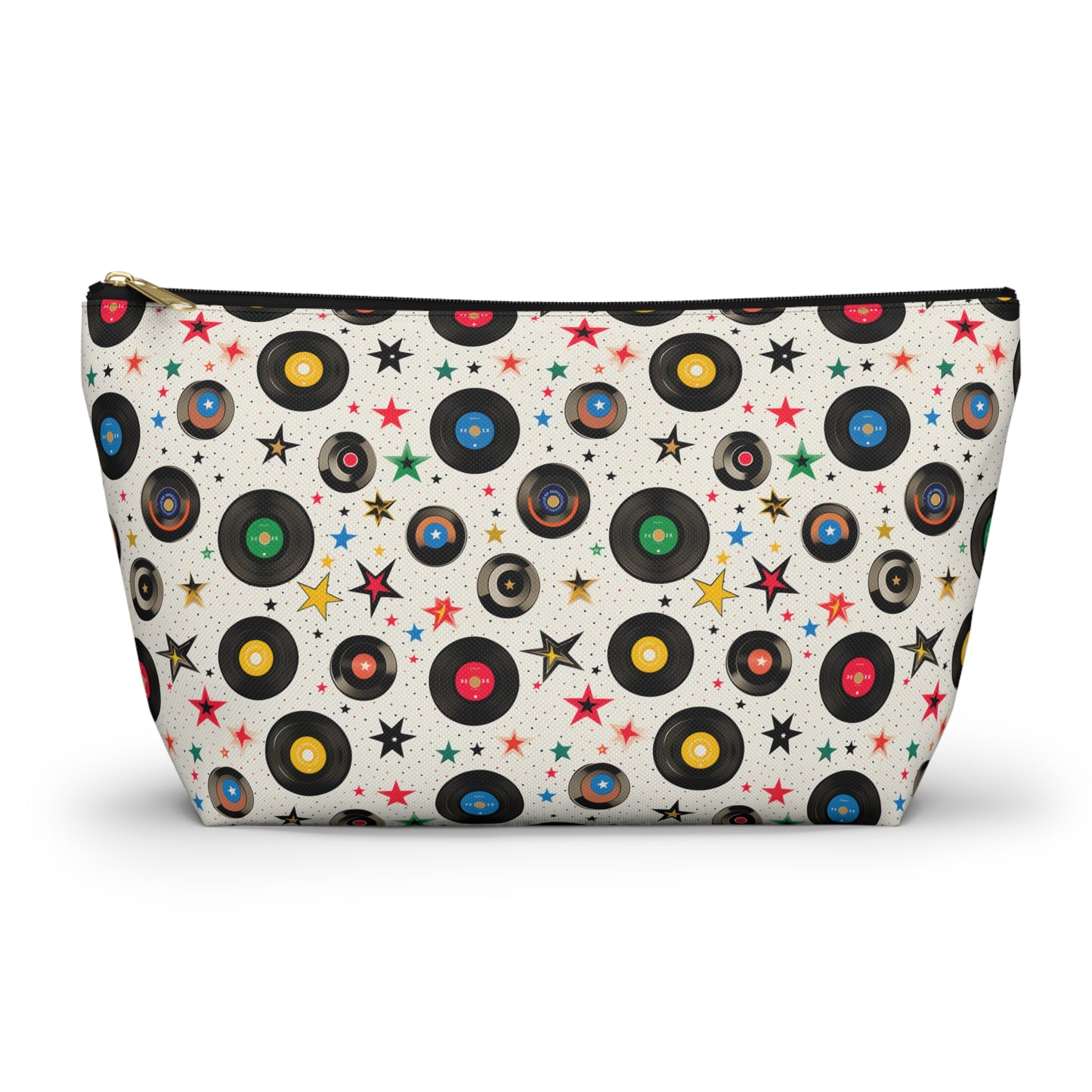 Star spangled 45's Accessory Pouch w T-bottom