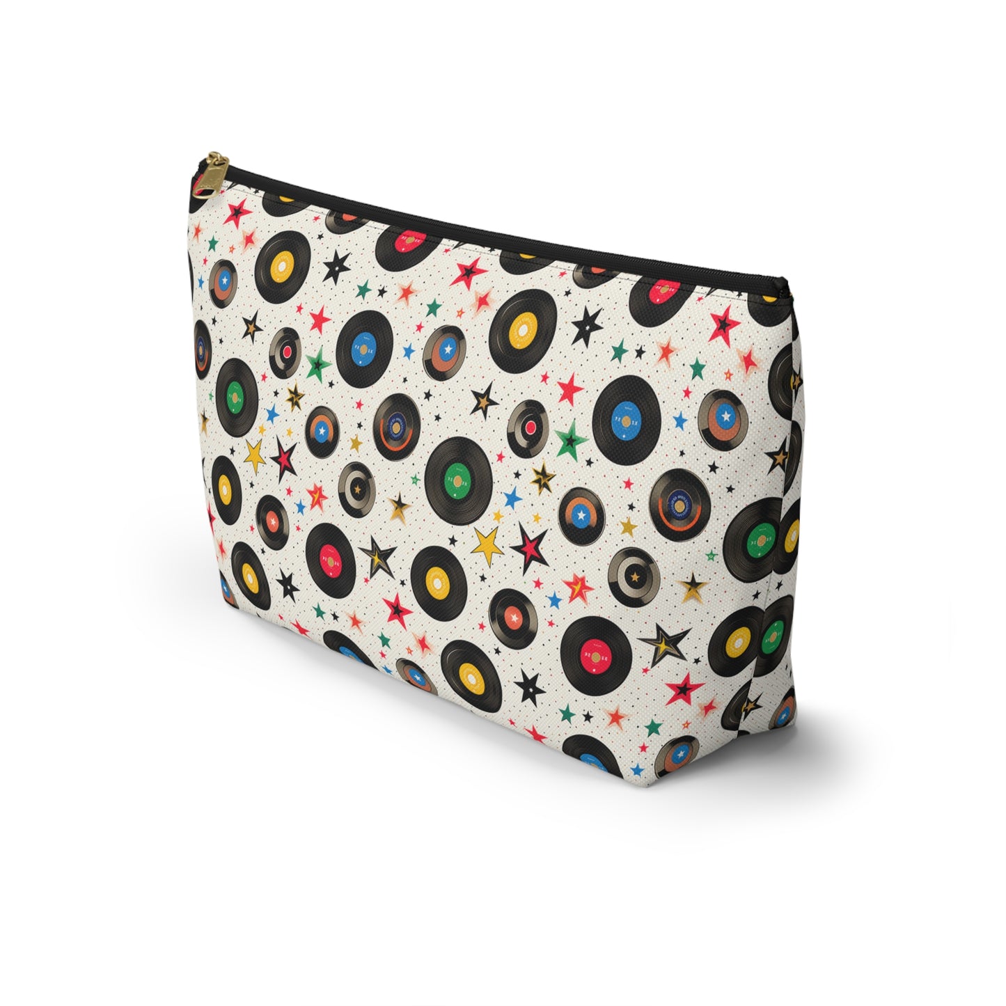 Star spangled 45's Accessory Pouch w T-bottom