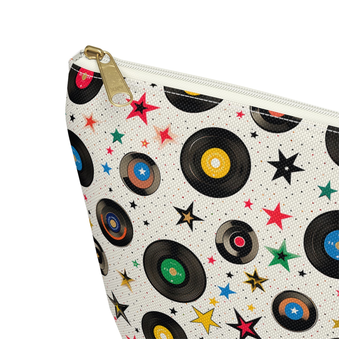 Star spangled 45's Accessory Pouch w T-bottom