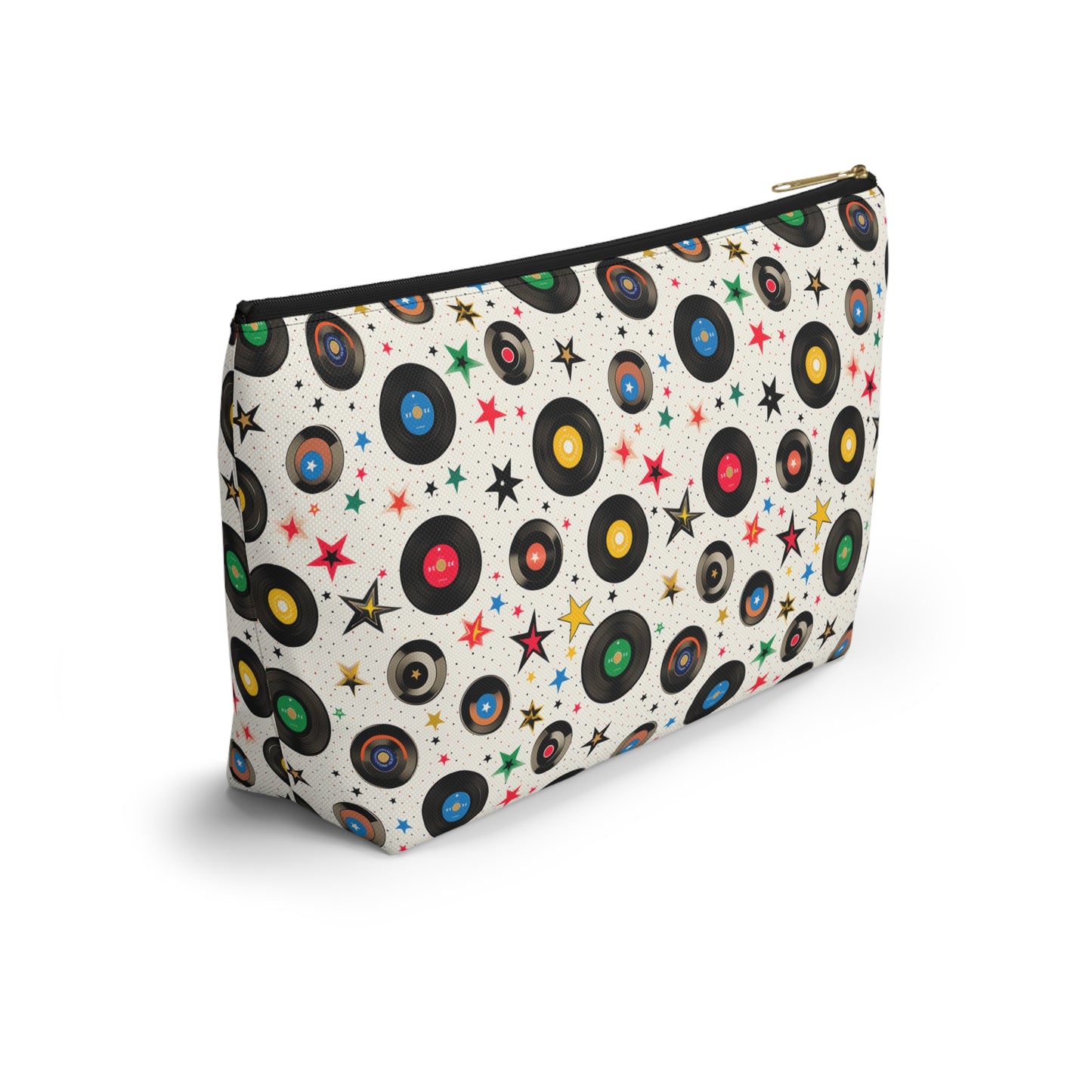 Star spangled 45's Accessory Pouch w T-bottom