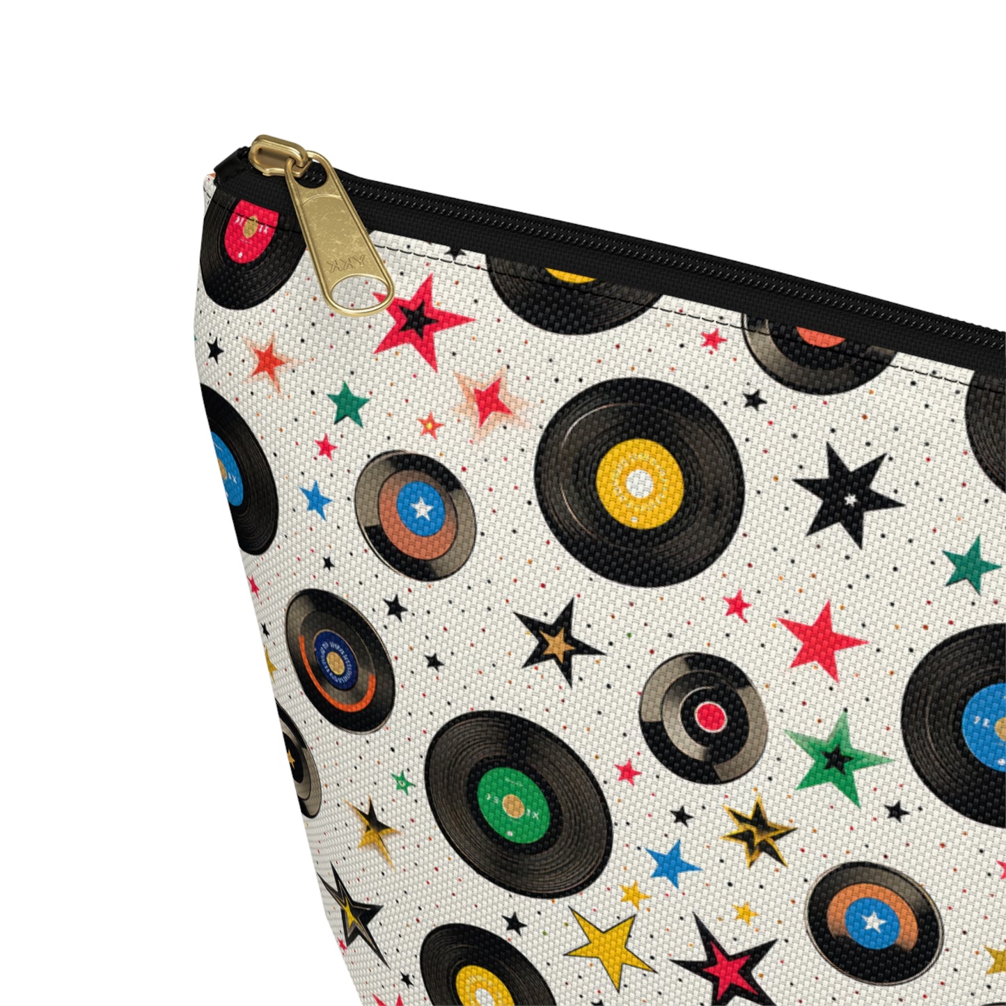 Star spangled 45's Accessory Pouch w T-bottom