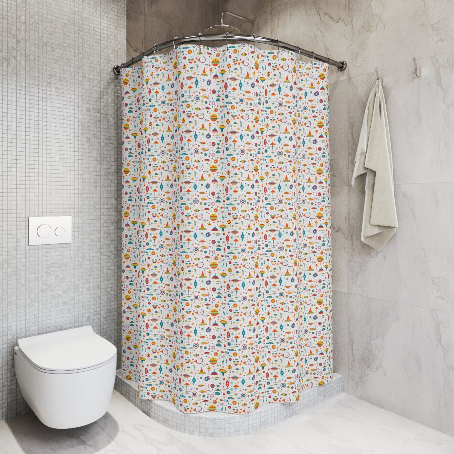 Cosmic Dreams Shower Curtain