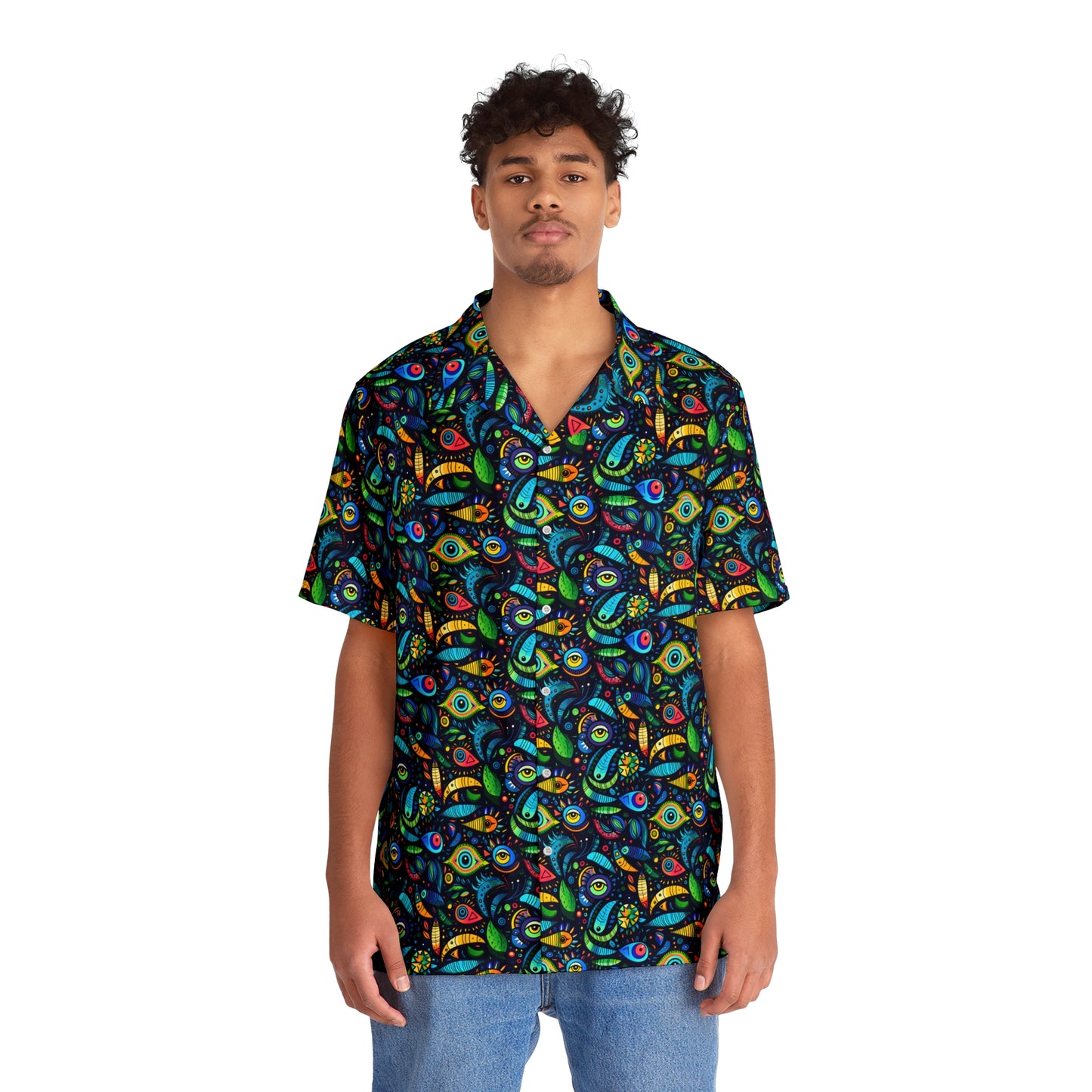 The Eye's Have It Men's Hawaiian Shirt