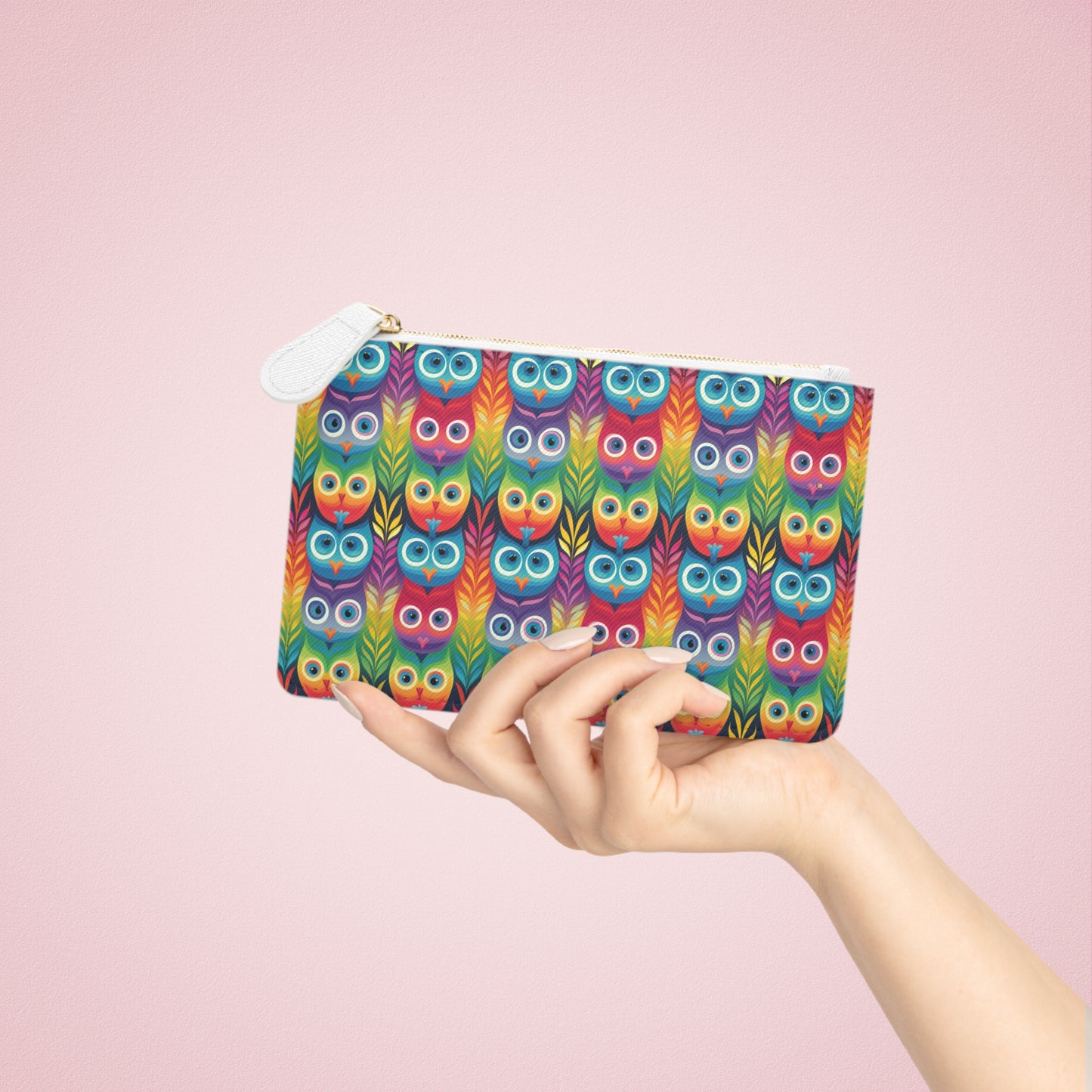 Whoo's That Mini Clutch Bag