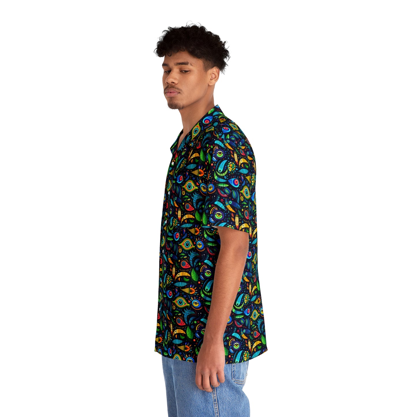 The Eye's Have It Men's Hawaiian Shirt