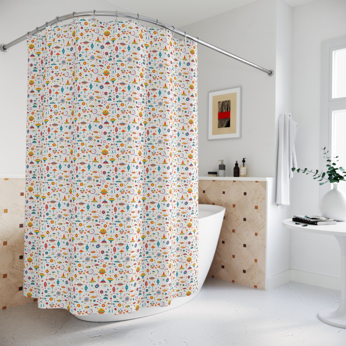 Cosmic Dreams Shower Curtain