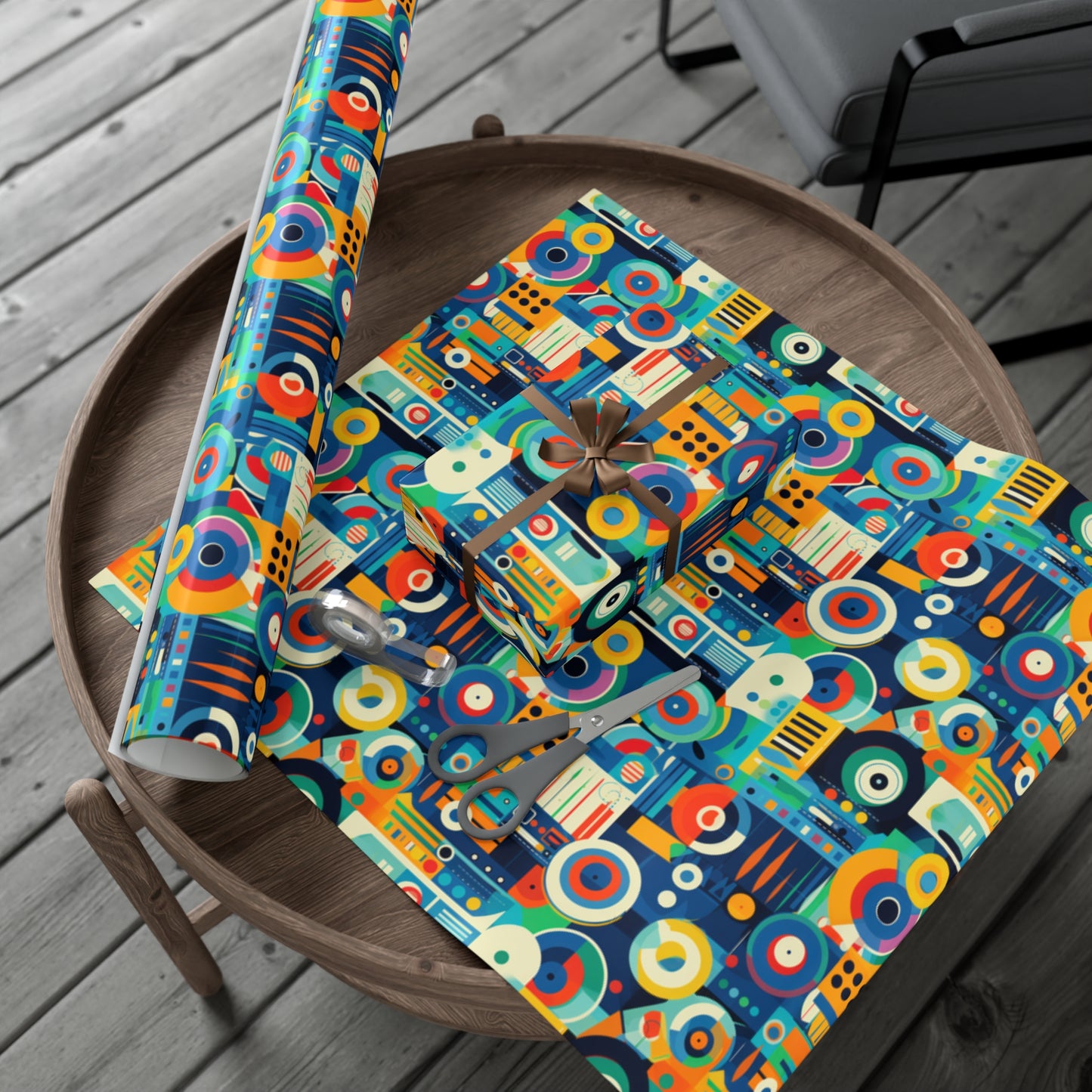 80's DJ Gift Wrap Papers