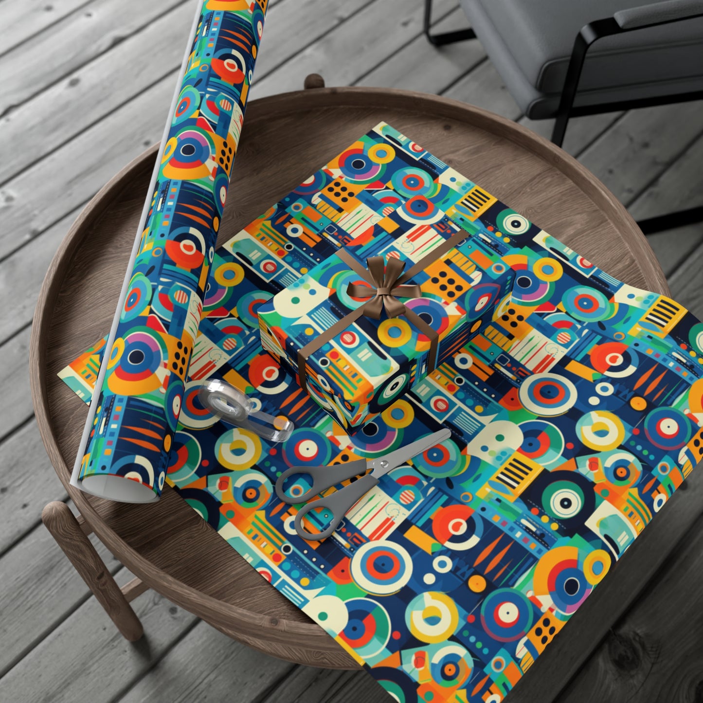 80's DJ Gift Wrap Papers